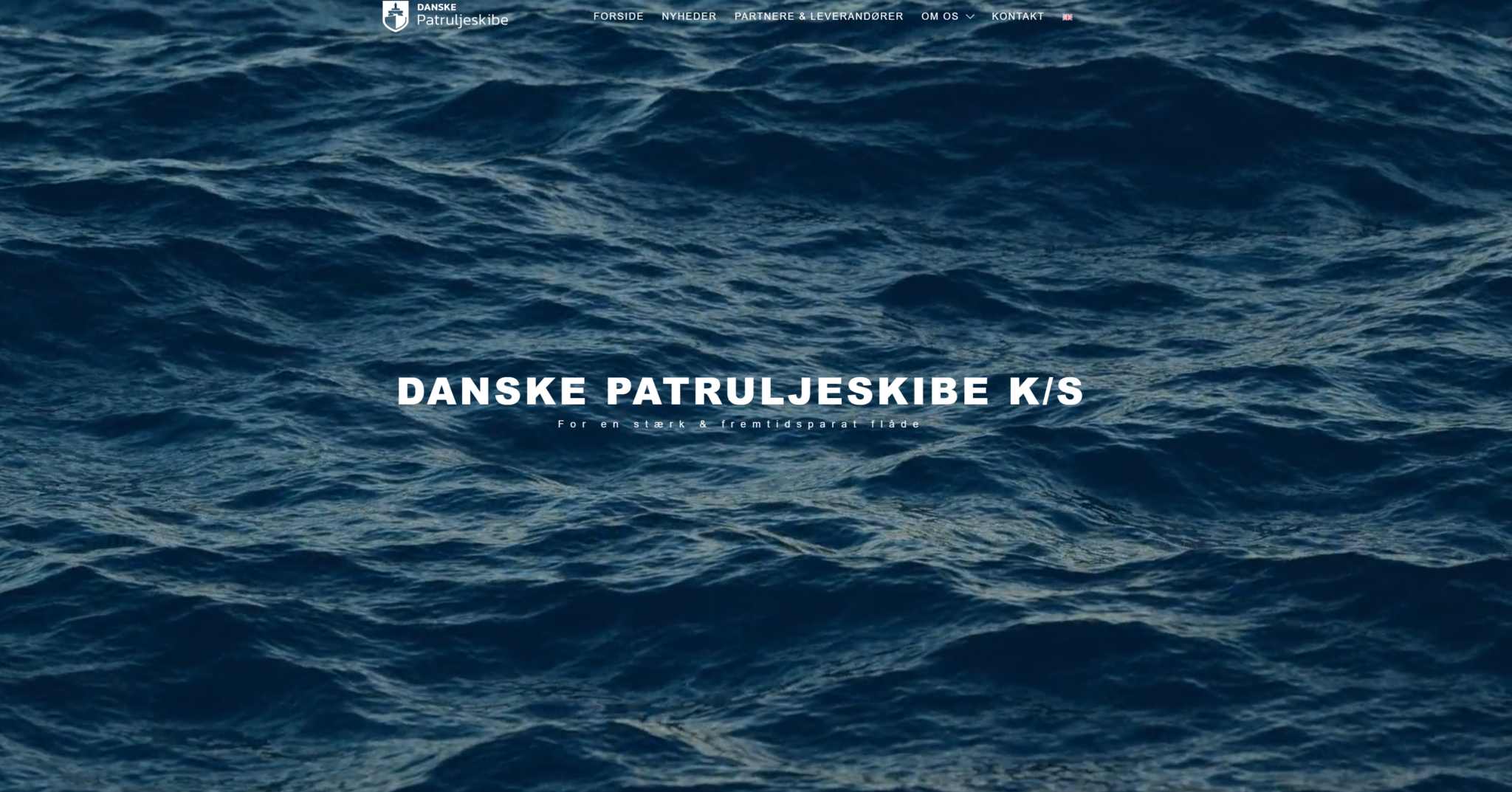 Forside Danske Patruljeskibe Hjemmeside